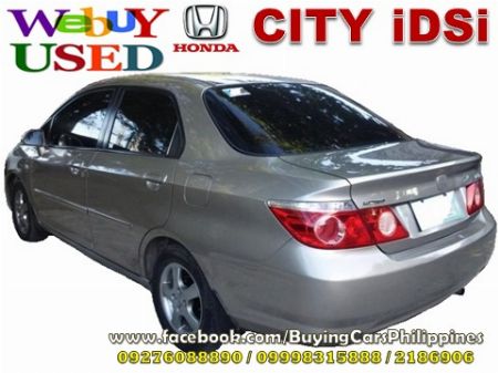 We Buy 2nd Hand Honda City Idsi Gas Engine 2005 - 2008 Model - We 