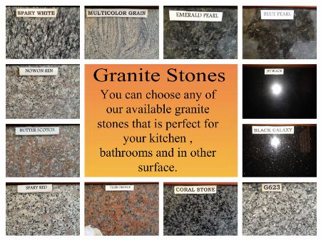 Choose Granite Avaialble In Our Store Affordable [ Home Construction ...