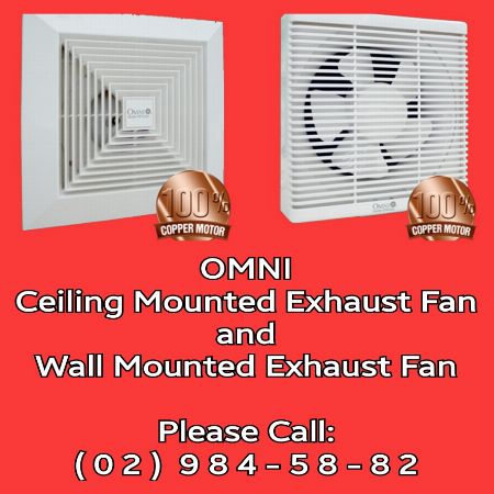 Exhaust Fan Ceiling Condo Townhome Cebu City Philippines