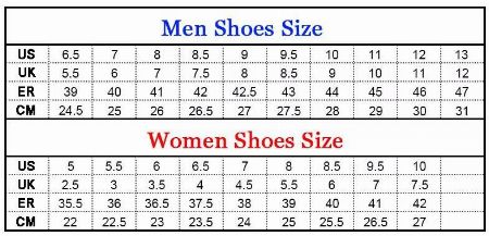 size 40 for shoes