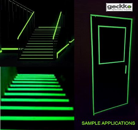 Glow In The Dark Tape ( Escape Tape ) By Geckko Specialty Tapes ...