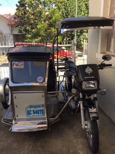 tricycle with sidecar