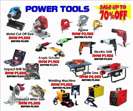 Branded Power Tools Surplus Brandnew 