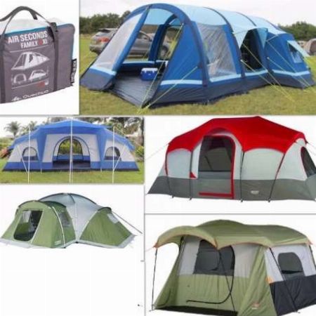 Rescue Family Multi Room Tent 4 6pax Camping Tent Water