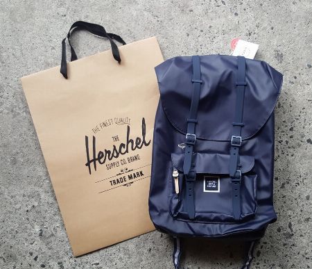 herschel paper bag