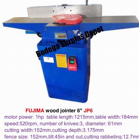 Industrial Wood Jointer Wood Thicknesser Planer Thickness 
