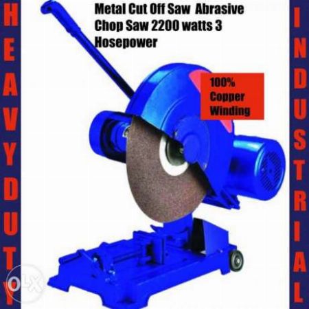 Industrial Metal Cut Off Saw 3hp Abrasive Chop Saw Copper Winding 2200 ...