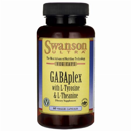 Gaba With L-tyrosine L-theanine 60caps Gabaplex [ Natural ...