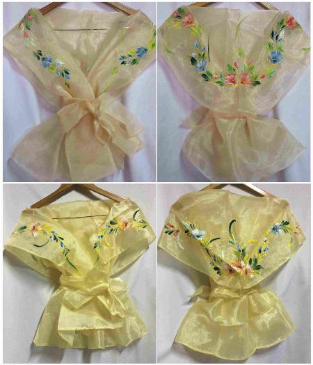 filipiniana shawl for sale