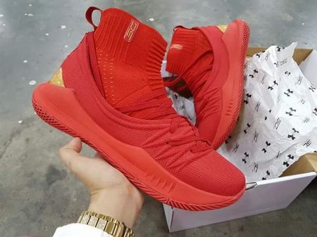 curry 5 high red
