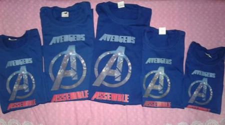 family avengers shirts