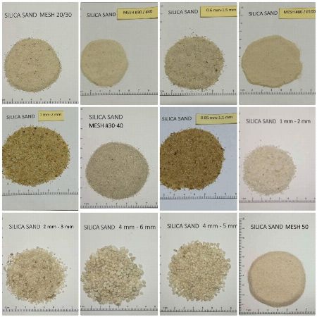 silica sand for swimming pool filters