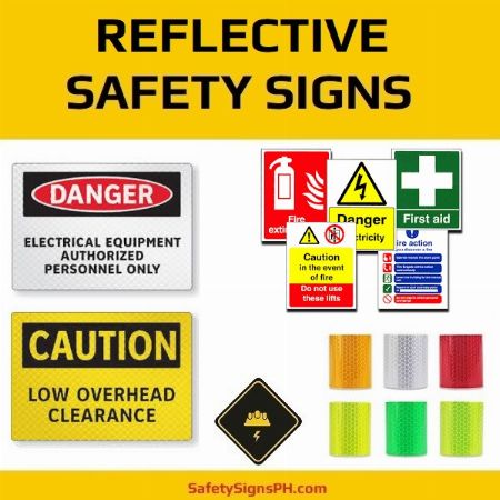 Reflective Safety Signs & Stickers -3m, Nikkalite, High Intensity ...