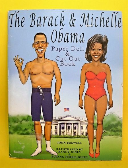 michelle obama paper dolls