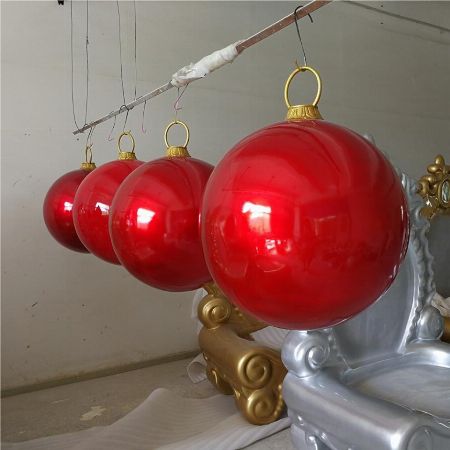 giant christmas balls