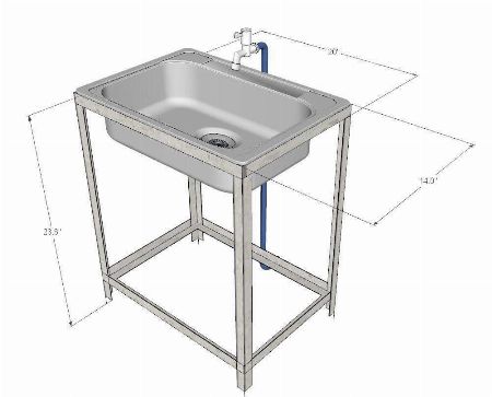 Portable Sink Office Equipment Pampanga Philippines Phil413metalcraft