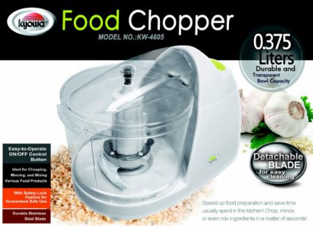 Kyowa 0.375l Food Chopper Kw-4605 [ Home Tools & Accessories ] Metro ...