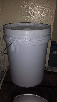 used plastic buckets