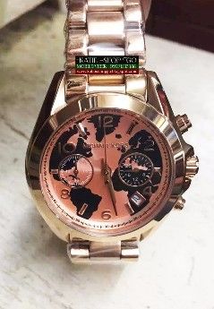 michael kors hunger stop watch rose gold