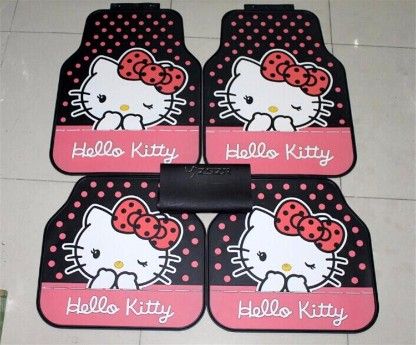 Gift Hello Kitty 5pcs Car Mat Car Seats Malabon Philippines