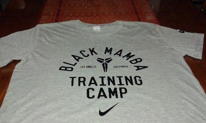 black mamba training camp shirt nike