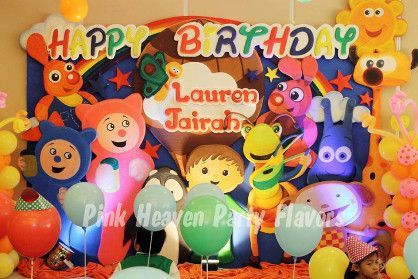 Baby Tv Themed Stage Styro Backdrop Birthday Parties Metro