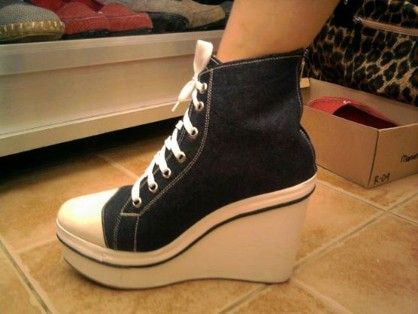Wedge Converse Wedge Sneakers [ Shoes 