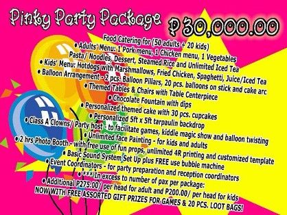 package party birthday manila classified philippines ad