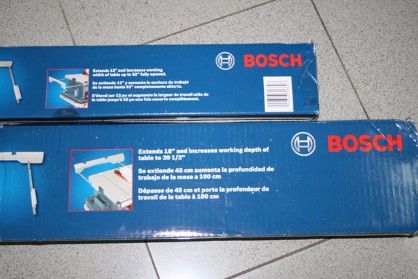 Bosch 4100 Table Saw Left And Rear Extensions Home Tools