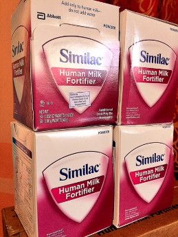 similac fortifier
