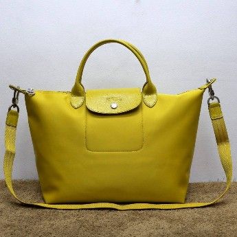 longchamp bag mustard yellow