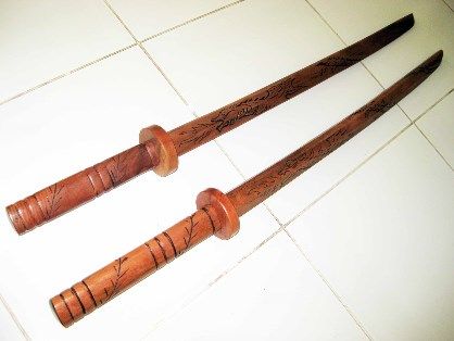 Wooden Training Sword Bokkens Samurai Katana Sword 